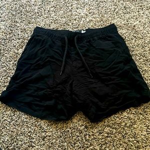 ASOS black short shorts. Size XS.